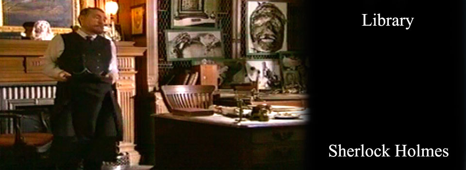 Library — Sherlock Holmes filmed at Hunterston House